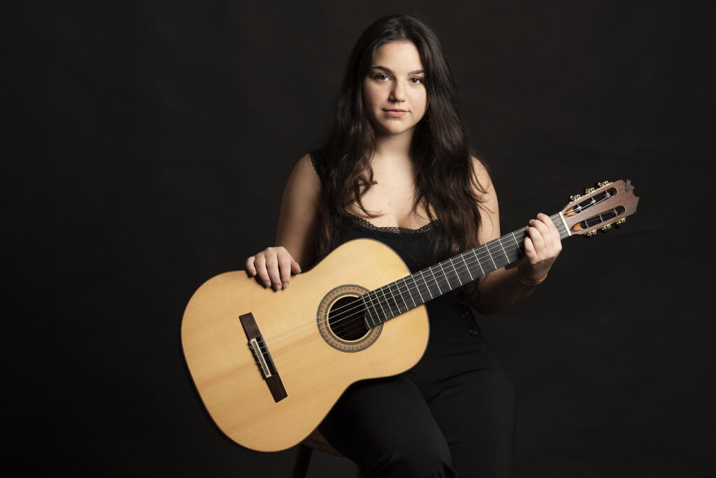 Bianca Minervini, chitarrista